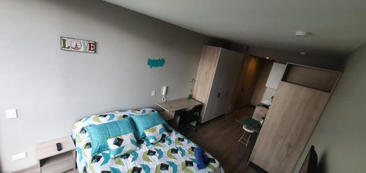 Апартаменты Apartaestudio Chapinero Balcon Богота Экстерьер фото